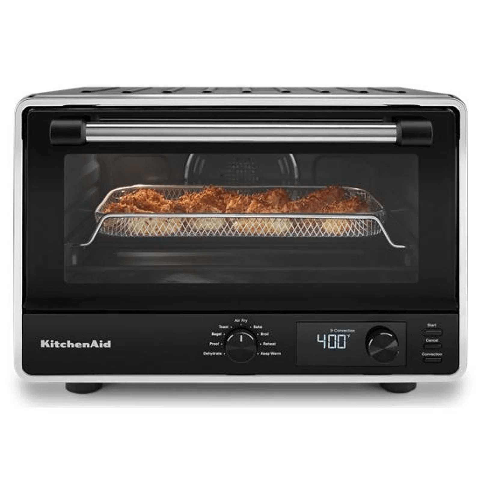 HORNO KITCHENAID DIGITAL AIRFRYER NEGRO21LT Casa Magna