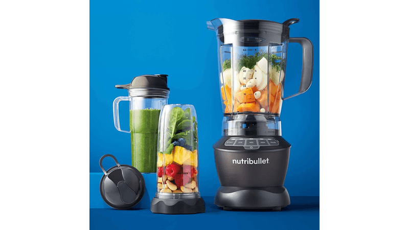  Magic Bullet Nutribullet 12-Piezas Licuadora de alta velocidad/  sistema de mezcla , NBR-12 piezas, Gris : Hogar y Cocina