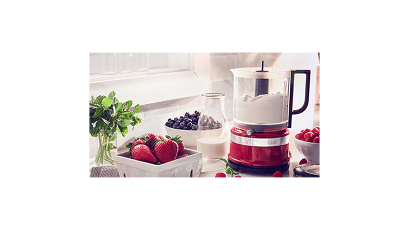 MINI PROCESADOR KITCHENAID ROJO - Casa Magna