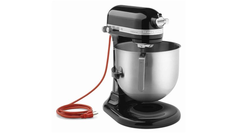 BATIDORA KITCHENAID ARTISAN ROSADA MATE 4.7 LT TAZON ACERO - Casa Magna